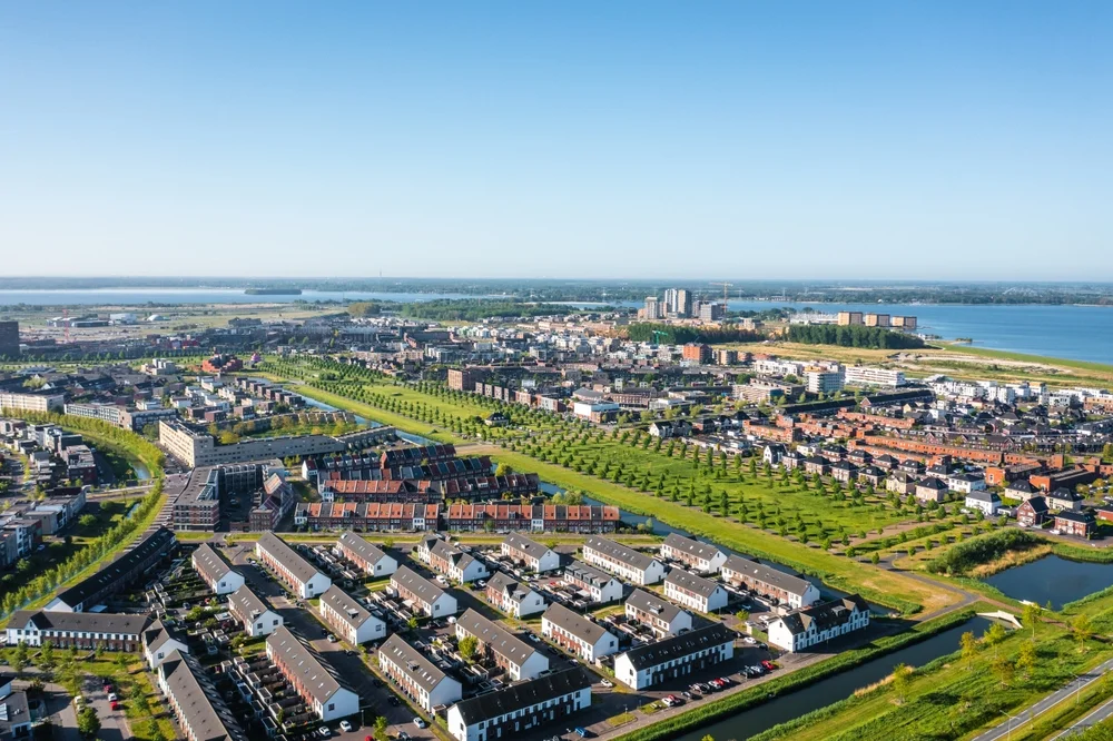 Dit is een foto van het werkgebied in Leeuwarden waar Renovlies Leeuwarden werkzaam is.